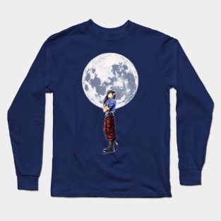 FF8 Laguna with Moon Long Sleeve T-Shirt